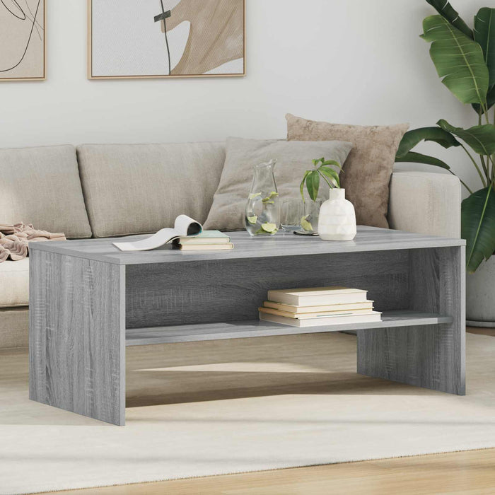 Tavolino da salotto Grigio Sonoma 100 x 50 x 40 cm 8000289