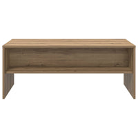 Tavolino da salotto Rovere artigianale 100 x 50 x 40 cm 8000291