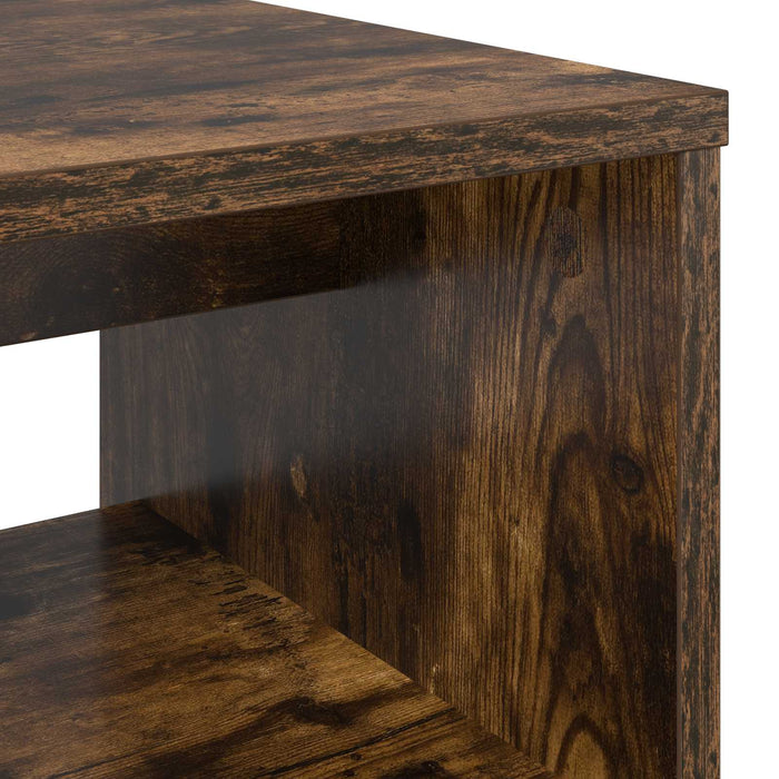 Mobile TV Rovere fumé 80 x 35 x 40 cm Legno multistrato 8000304