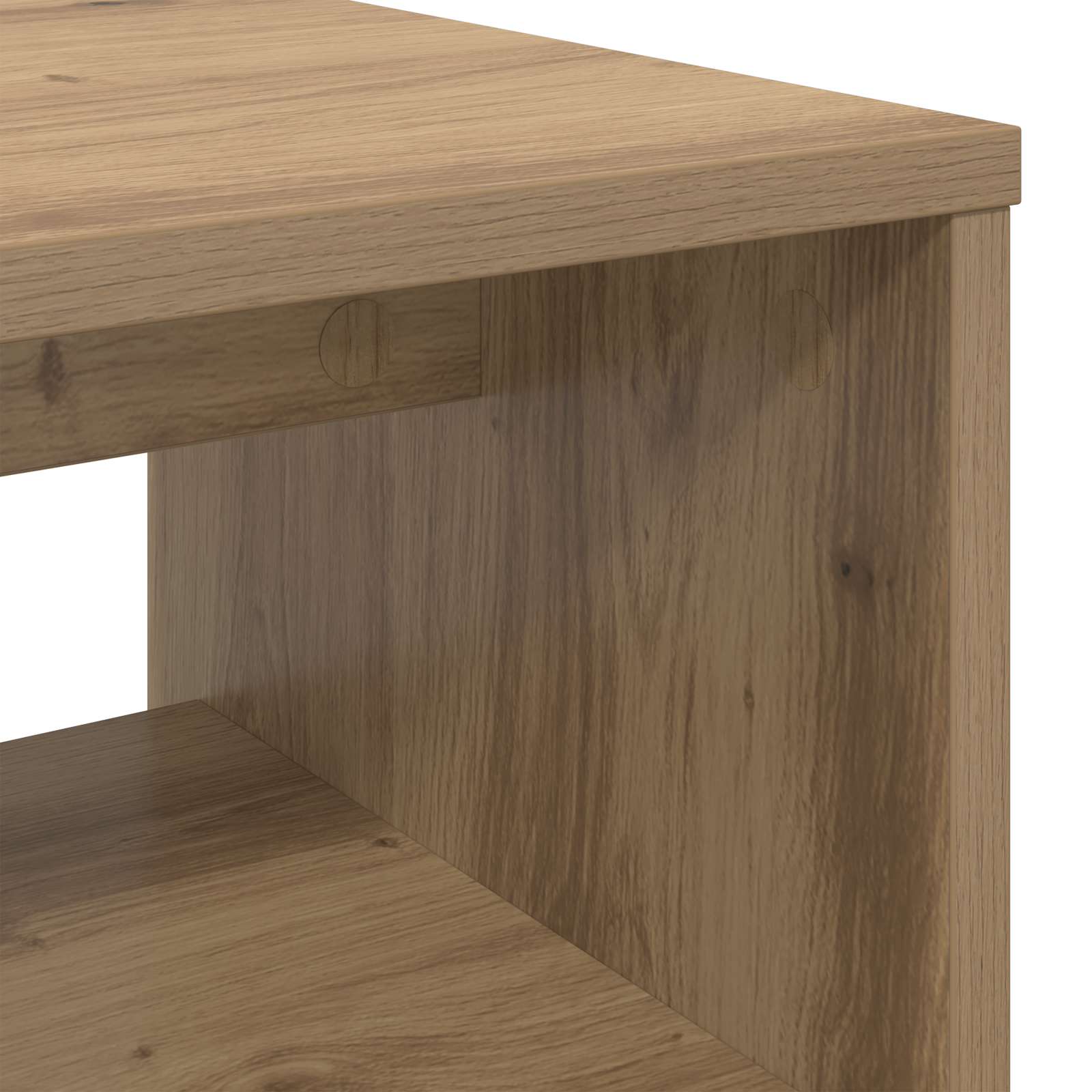 Mobile TV Rovere artigianale 100 x 35 x 40 cm Legno multistrato 8000315