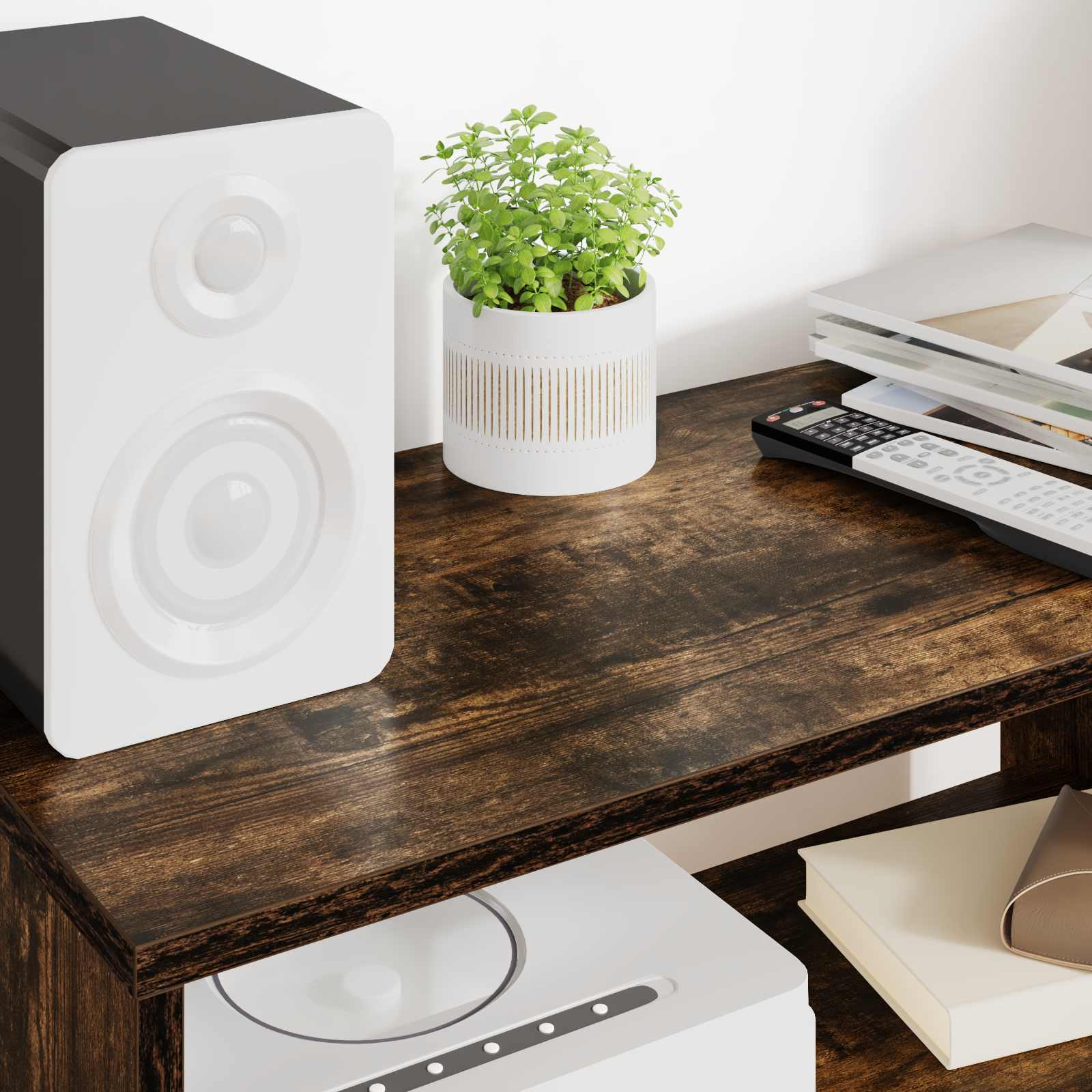 Mobile TV Rovere fumé 60 x 30 x 40 cm Legno multistrato 8000320