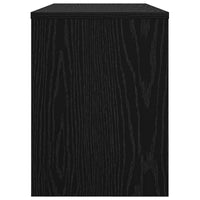 Mobile TV Rovere Nero 80 x 30 x 40 cm Legno multistrato 8000325