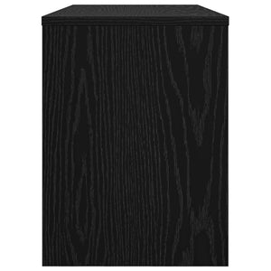 Mobile TV Rovere Nero 80 x 30 x 40 cm Legno multistrato 8000325