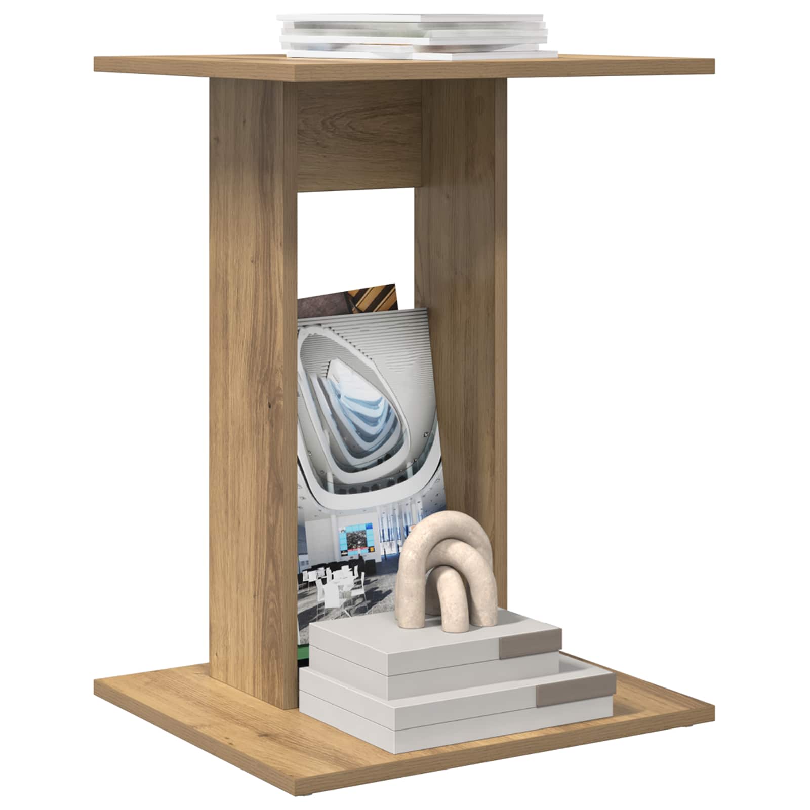 Tavolo laterale Rovere artigianale 45 x 40 x 62,5 cm 8000355