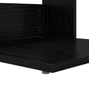 Tavolo laterale Rovere Nero 40 x 38 x 62,5 cm Legno multistrato 8000365