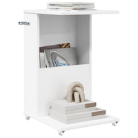 Tavolo laterale Bianco 40 x 35 x 60 cm Legno multistrato 8000372