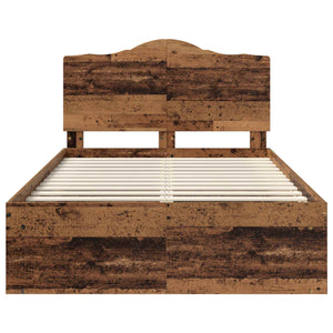 Struttura del letto Legno vecchio 135 x 190 cm Pino massello 3413324