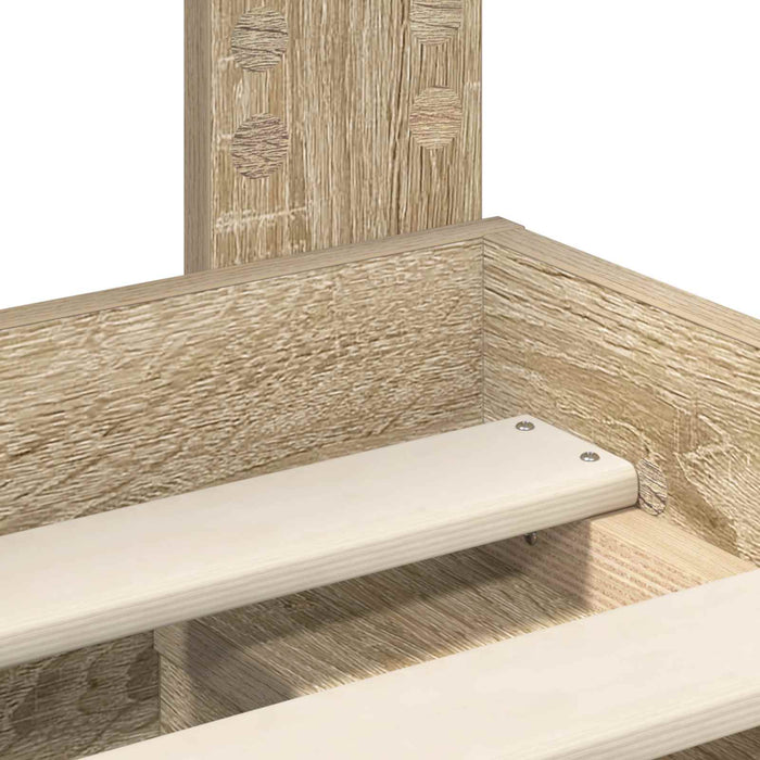 Struttura del letto Sonoma 100 x 200 cm Pino massello 3413346