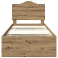 Struttura del letto Rovere Artigianale 100 x 200 cm 3413352