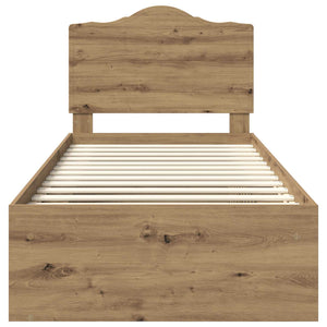 Struttura del letto Rovere Artigianale 100 x 200 cm 3413352