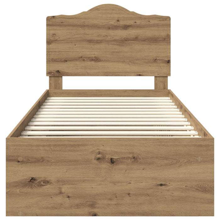 Struttura del letto Rovere Artigianale 100 x 200 cm 3413352