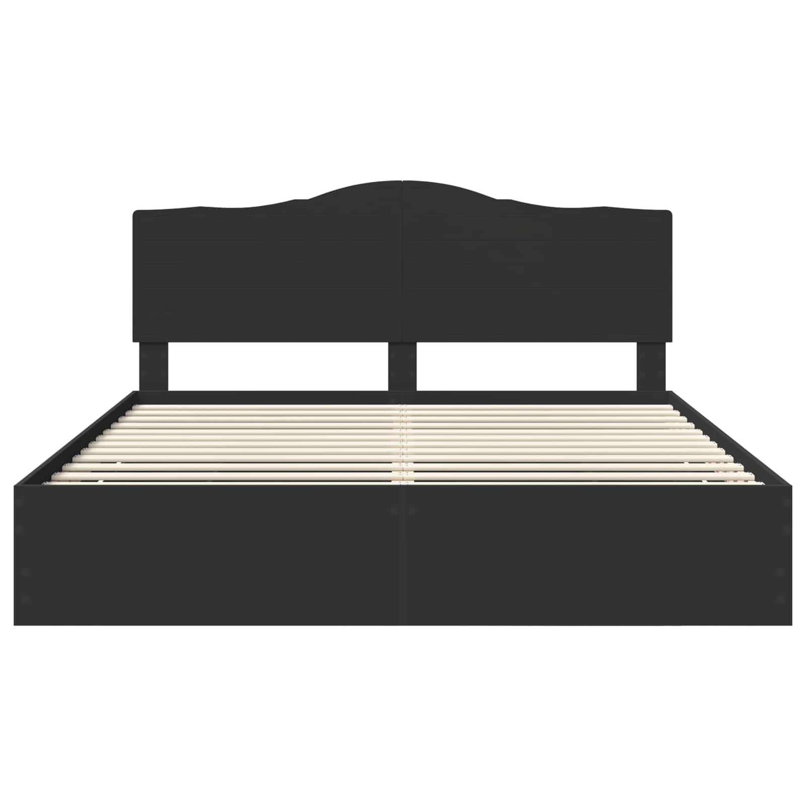 Struttura del letto Nero 180 x 200 cm Legno Ingegnerizzato 3413388