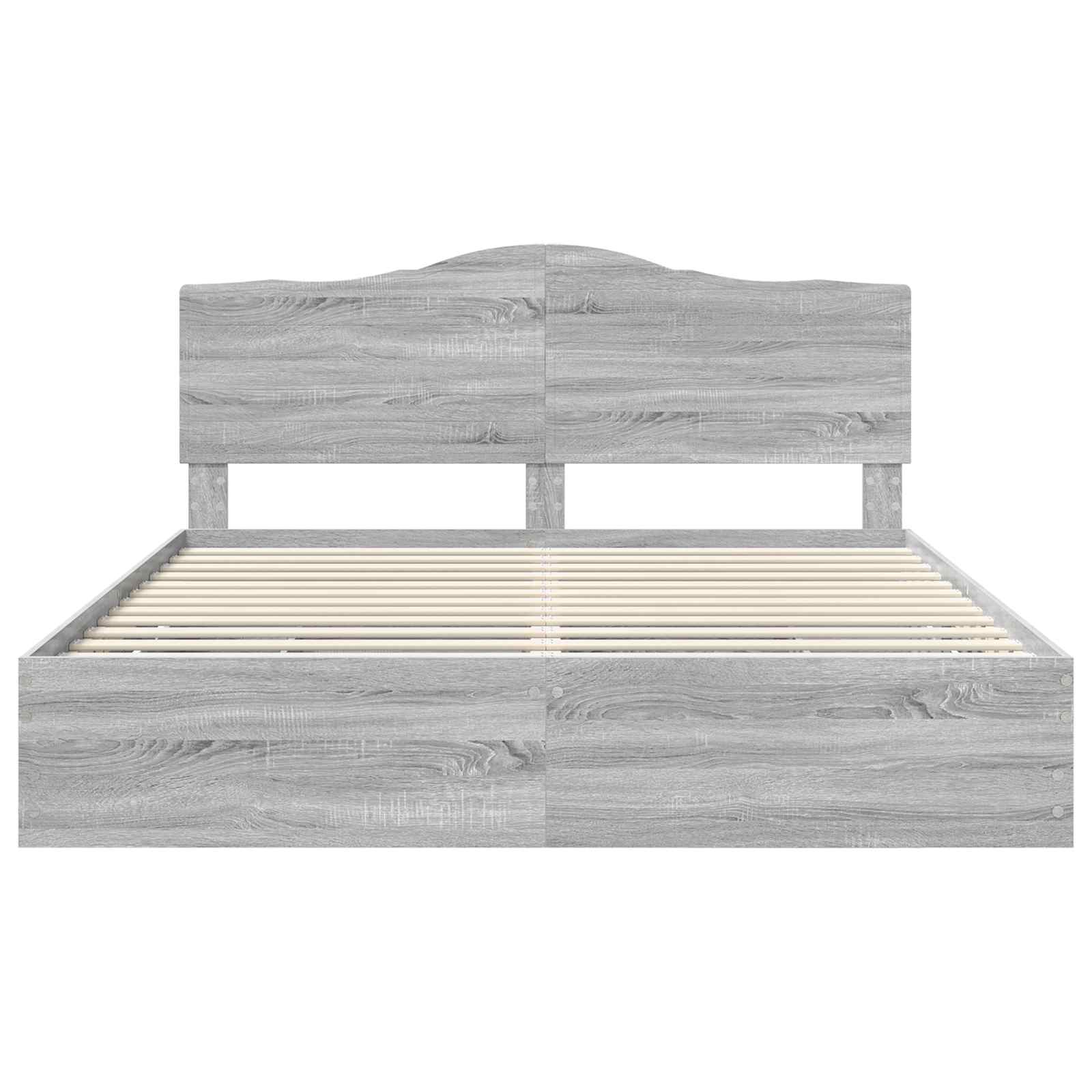 Struttura del letto con cassetto Grigio Sonoma 180 x 200 cm 3413392