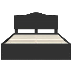 Struttura del letto Nero 160 x 200 cm Legno Ingegnerizzato 3413395