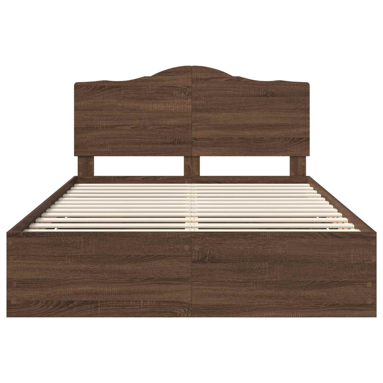 Struttura del letto con cassetto Rovere Marrone 150 x 200 cm 3413407