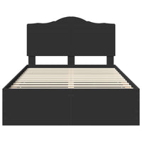 Struttura del letto Nero 135 x 190 cm Legno Ingegnerizzato 3413423