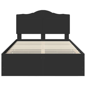 Struttura del letto Nero 135 x 190 cm Legno Ingegnerizzato 3413423