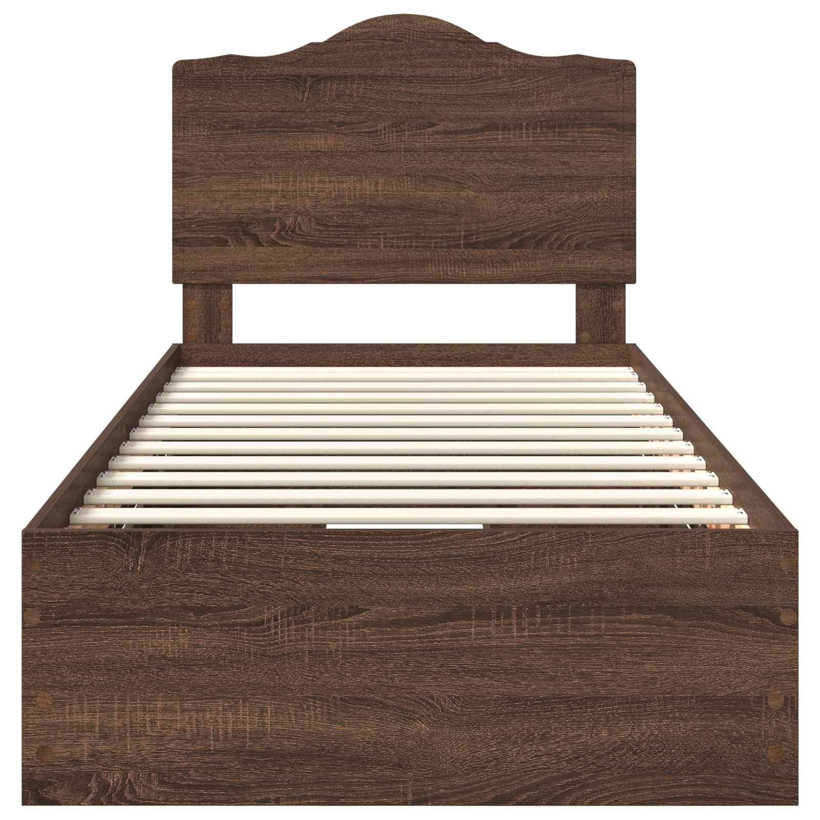 Struttura del letto con cassetto Rovere Marrone 98.5 x 200 cm 3413449