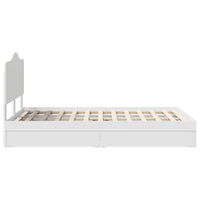Letto con Contenitore Bianco 120 x 200 cm Legno multistrato 3413520