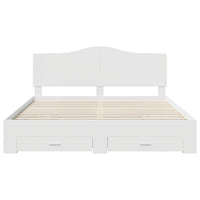 Struttura del letto Bianco 180 x 200 cm Legno multistrato 3413569