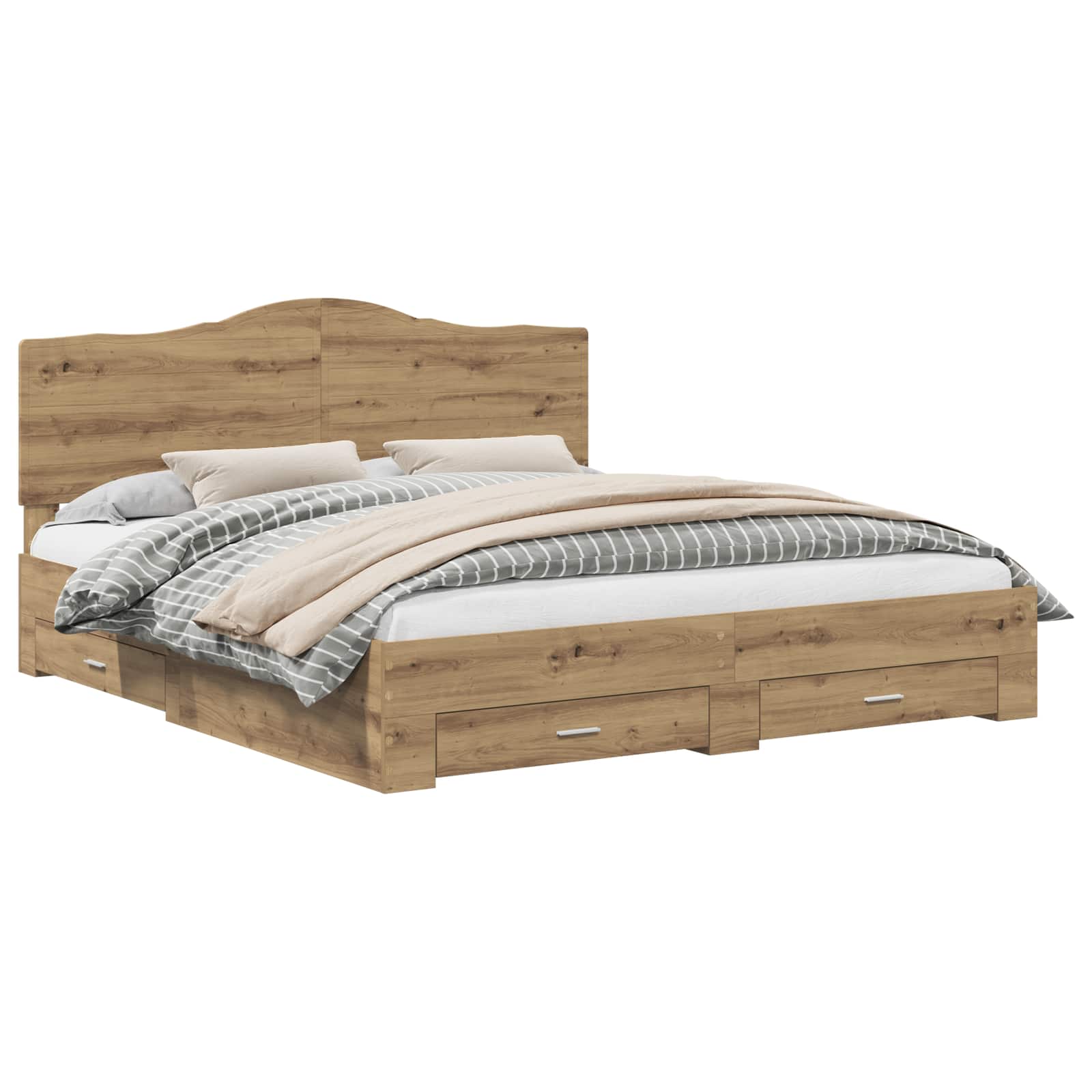 Struttura del letto Rovere artigianale 180 x 200 cm 3413577