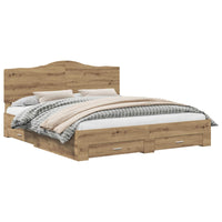 Struttura del letto Rovere artigianale 180 x 200 cm 3413577