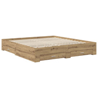 Struttura del letto Rovere artigianale 180 x 200 cm 3413577