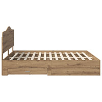 Struttura del letto Rovere artigianale 180 x 200 cm 3413577