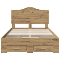 Struttura del letto Rovere artigianale 120 x 200 cm 3413629