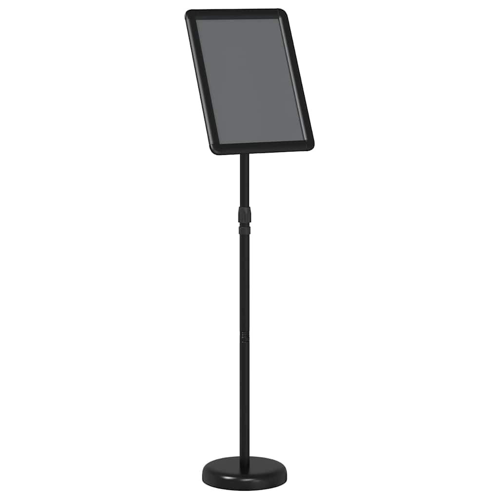 Espositori per Fiere Nero 25 x 25 x 125 cm Alluminio 42025191