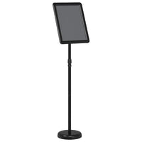 Espositori per Fiere Nero 25 x 25 x 125 cm Alluminio 42025191