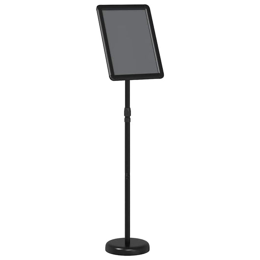 Espositori per Fiere Nero 25 x 25 x 125 cm Alluminio 42025191