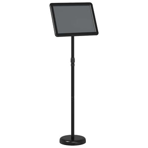 Espositori per Fiere Nero 25 x 25 x 125 cm Alluminio 42025191