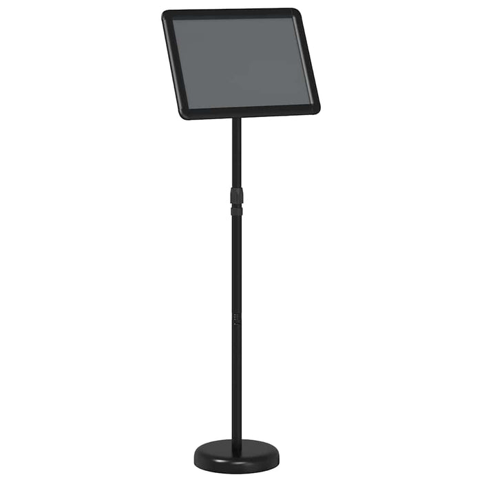 Espositori per Fiere Nero 25 x 25 x 125 cm Alluminio 42025191