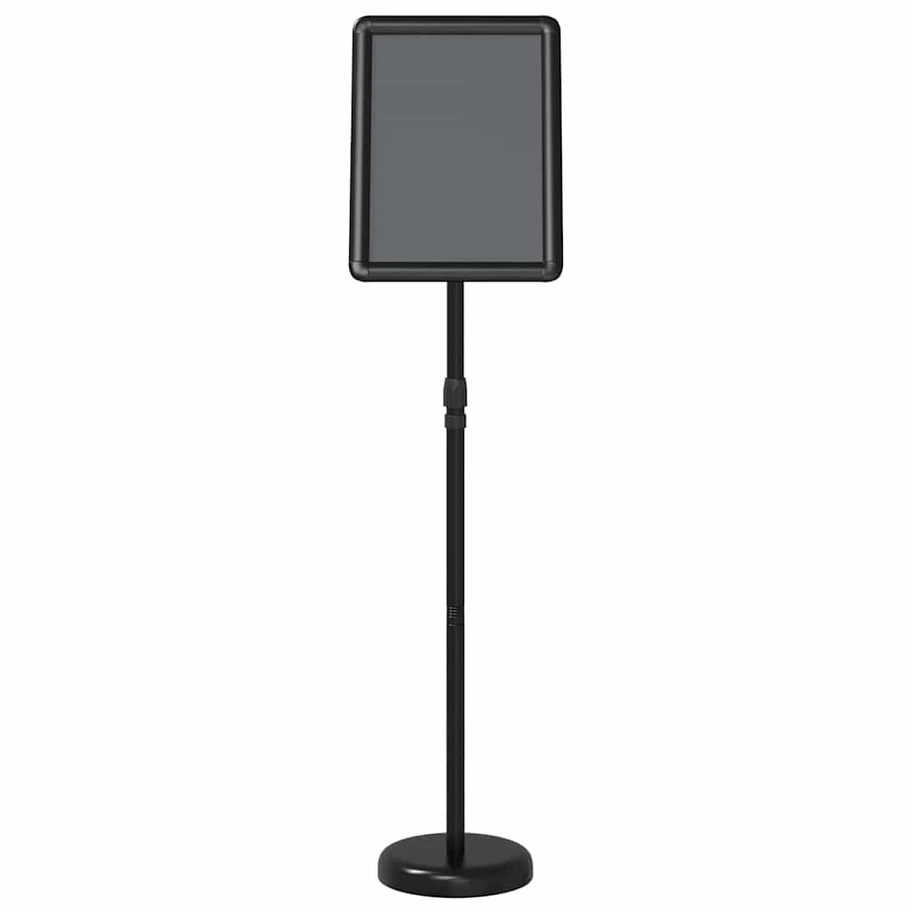 Espositori per Fiere Nero 25 x 25 x 125 cm Alluminio 42025191