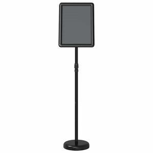 Espositori per Fiere Nero 25 x 25 x 125 cm Alluminio 42025191