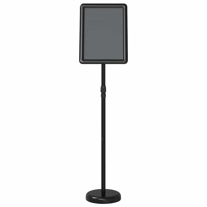 Espositori per Fiere Nero 25 x 25 x 125 cm Alluminio 42025191