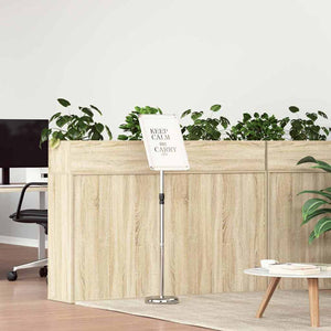 Espositori per Fiere Argento 25 x 25 x 125 cm Alluminio 42025192