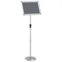 Espositori per Fiere Argento 25 x 25 x 125 cm Alluminio 42025192