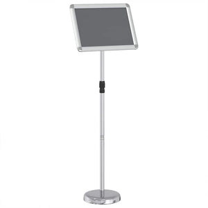 Espositori per Fiere Argento 25 x 25 x 125 cm Alluminio 42025192