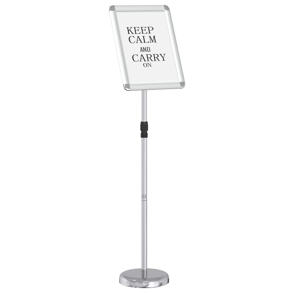 Espositori per Fiere Argento 25 x 25 x 125 cm Alluminio 42025192