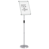 Espositori per Fiere Argento 25 x 25 x 125 cm Alluminio 42025192