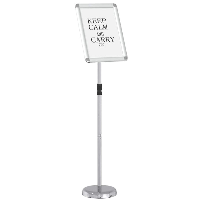 Espositori per Fiere Argento 25 x 25 x 125 cm Alluminio 42025192