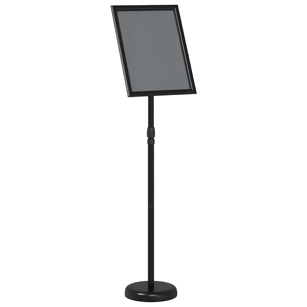 Espositori per Fiere Nero 25 x 25 x 125 cm Alluminio 42025193