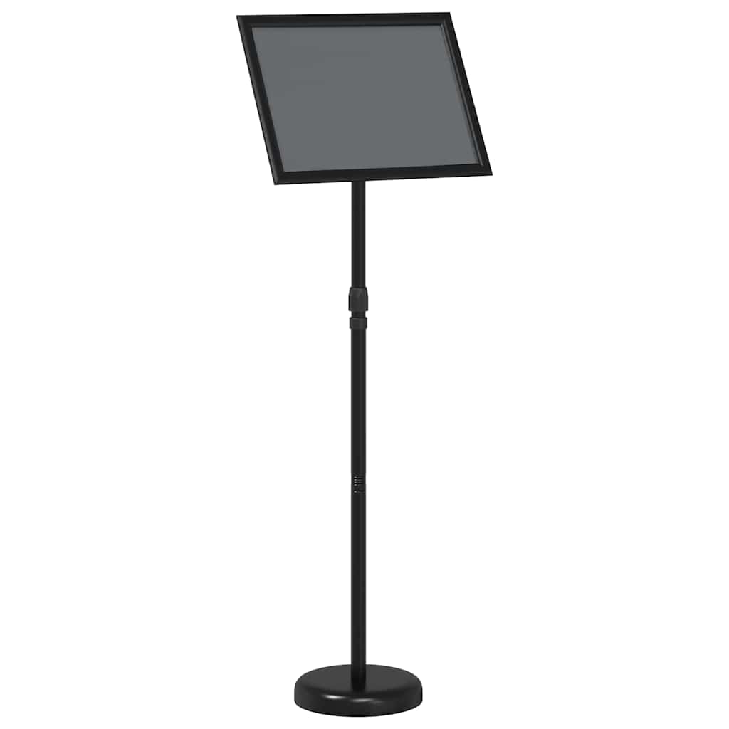 Espositori per Fiere Nero 25 x 25 x 125 cm Alluminio 42025193