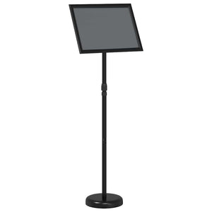 Espositori per Fiere Nero 25 x 25 x 125 cm Alluminio 42025193