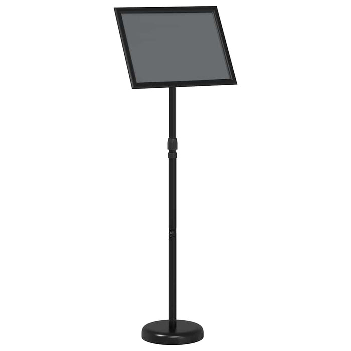 Espositori per Fiere Nero 25 x 25 x 125 cm Alluminio 42025193