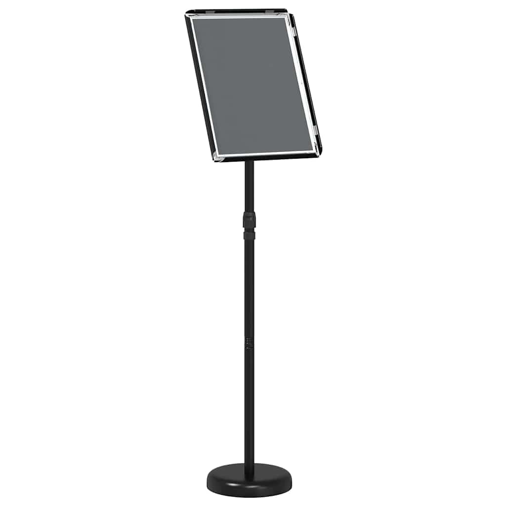 Espositori per Fiere Nero 25 x 25 x 125 cm Alluminio 42025193