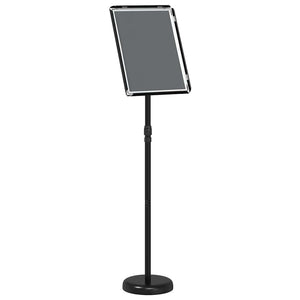 Espositori per Fiere Nero 25 x 25 x 125 cm Alluminio 42025193