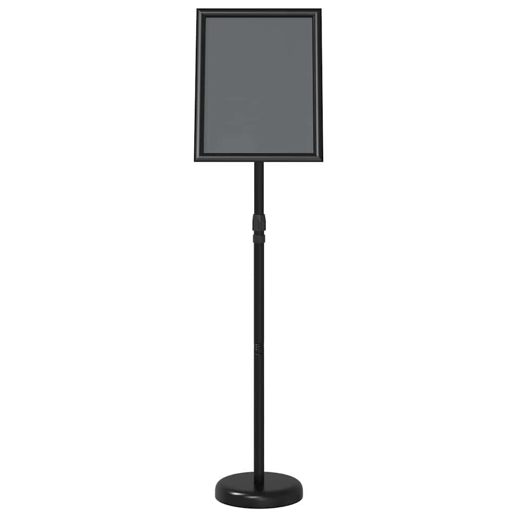 Espositori per Fiere Nero 25 x 25 x 125 cm Alluminio 42025193